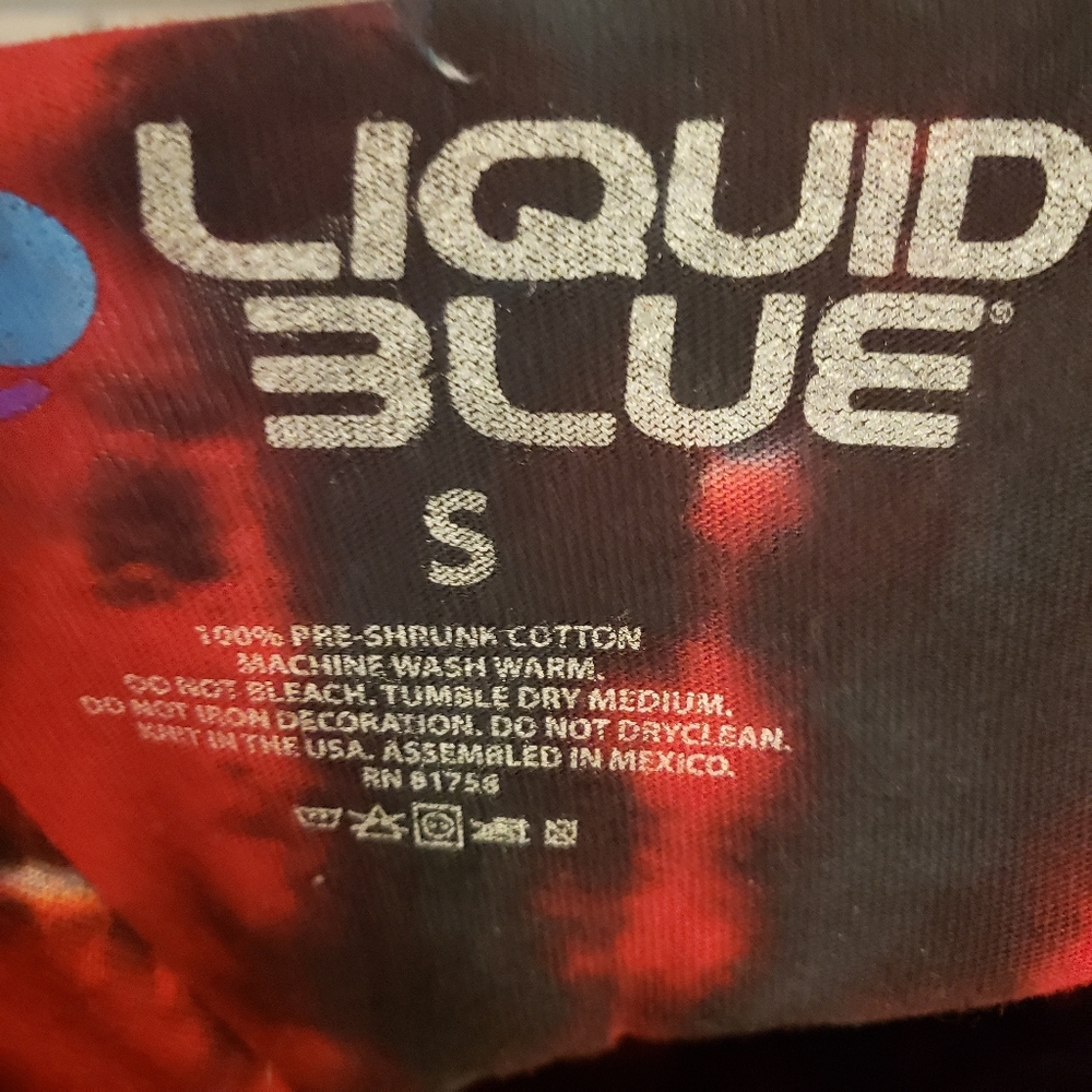 Kiss Graphic Band Tee Small Tie Dye - Picture 5 of 6